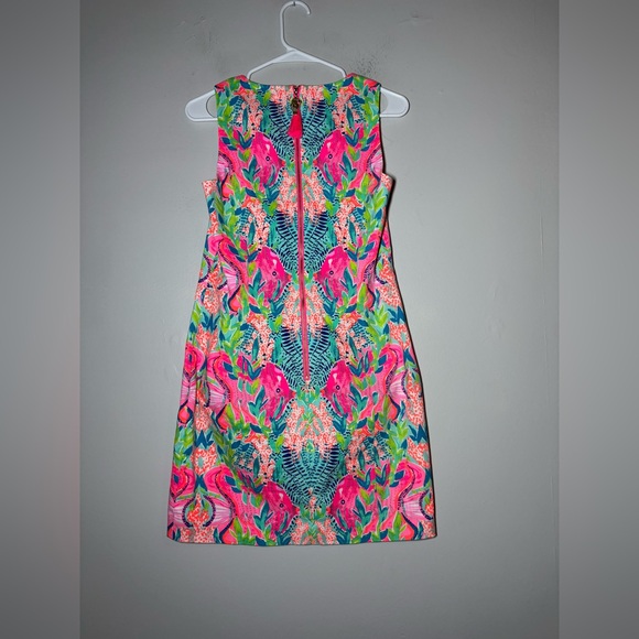Lilly Pulitzer Mila Shift Dress multi reflections size 2 - Picture 5 of 7